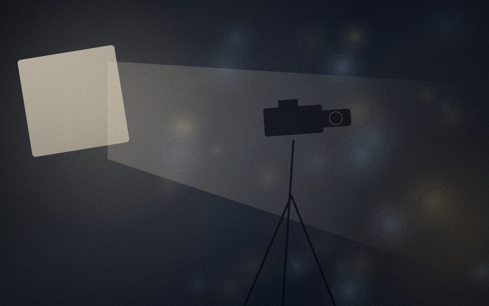 Fotostudio mit Softbox, Kamera auf Stativ und weichem Gegenlicht